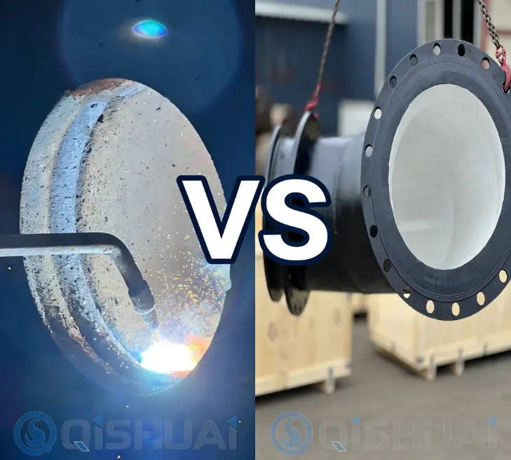 शेंडॉन्ग किशुआईचे सखोल विश्लेषण: क्रोमियम कार्बाइड आच्छादन पाईप्स आणि ॲल्युमिना सिरेमिक लाइन्ड पाईप्ससाठी निवड मार्गदर्शक, सर्व उद्योगांमध्ये उच्च-घर्षण स्थितीसाठी उपयुक्त