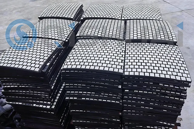 Ceramic Rubber Impact Liner