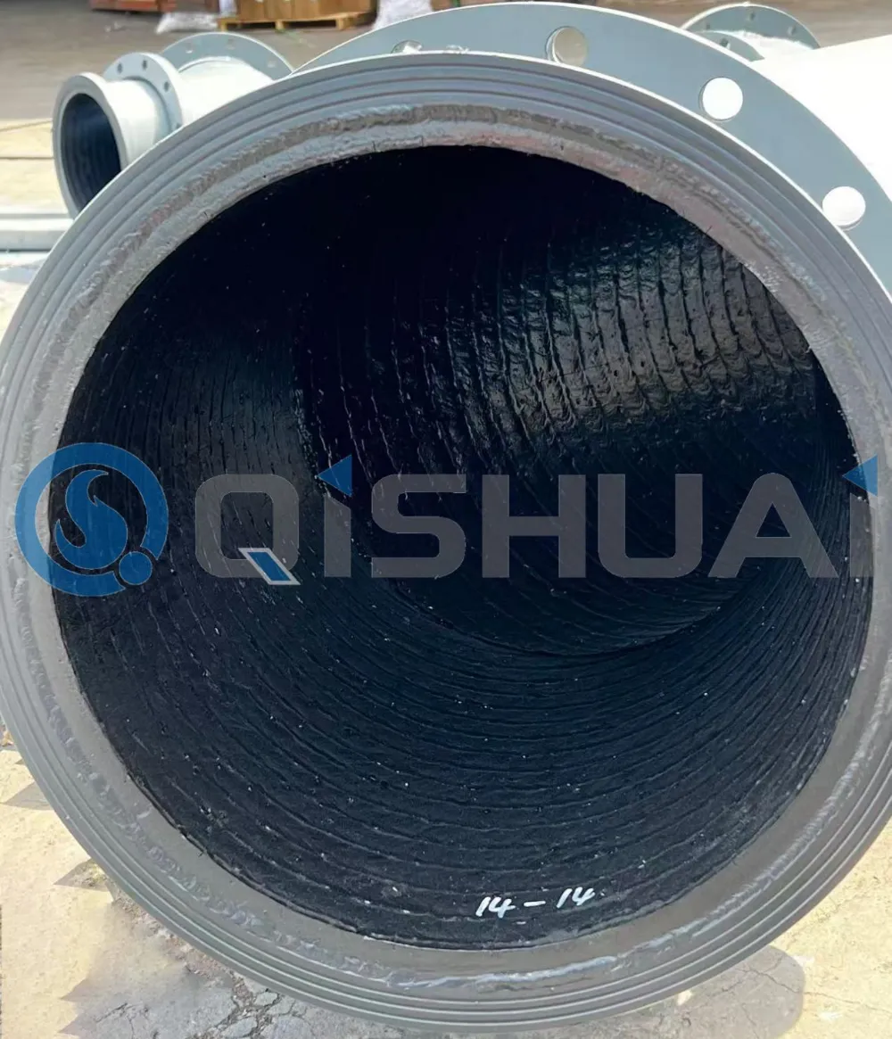 overlay welded wear resistant pipes